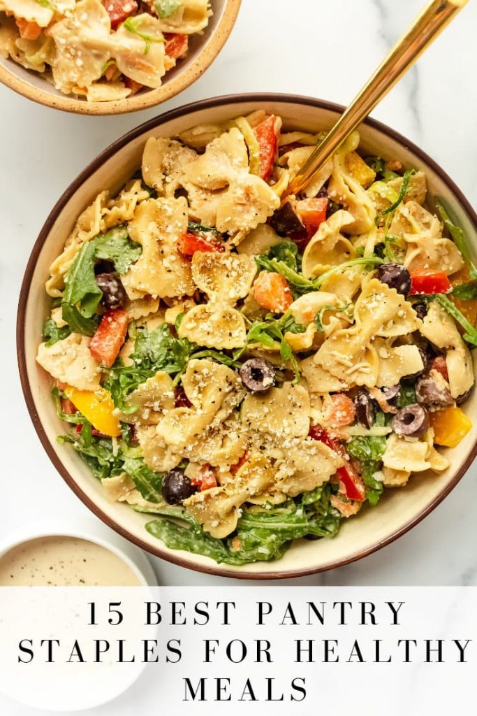 15 best pantry staples for healthy meals