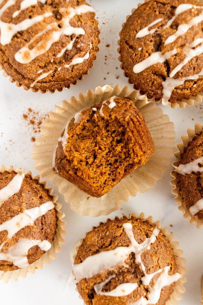 almond flour gingerbread muffins