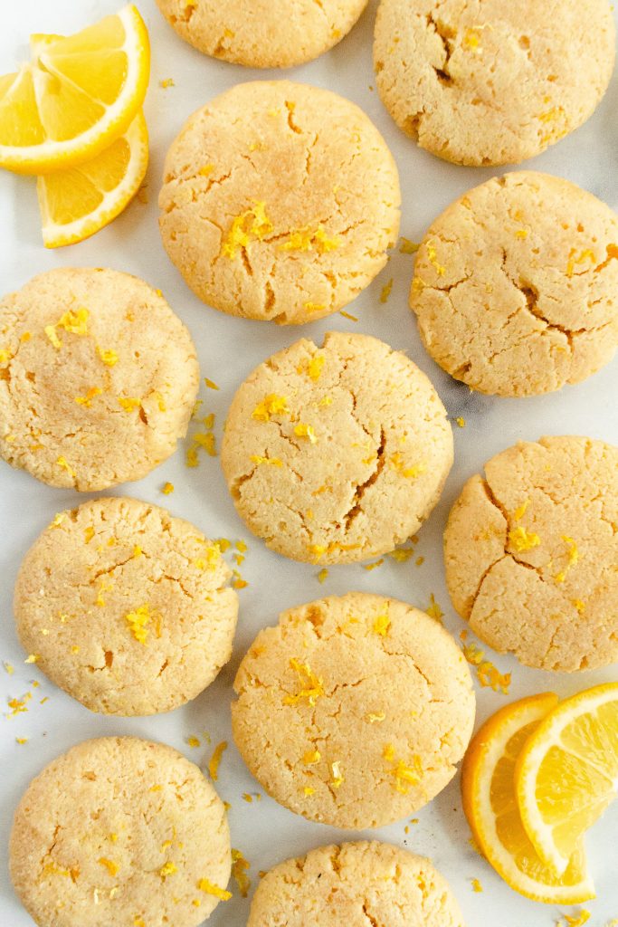 almond flour lemon cookies 