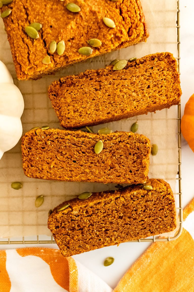 almond flour pumpkin bread