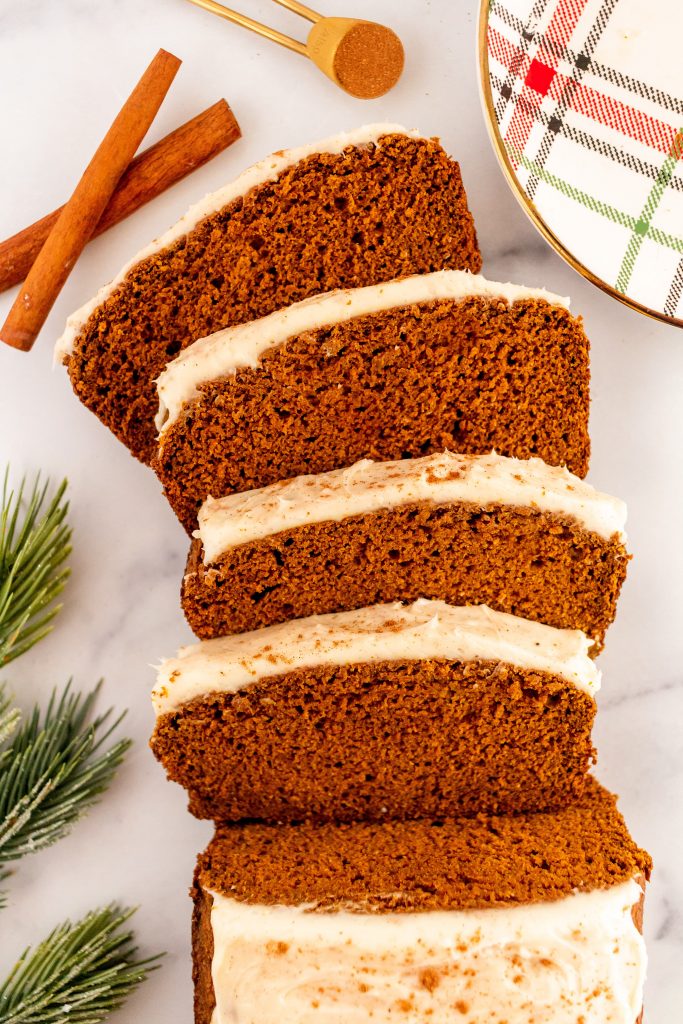 best healthy pumpkin gingerbread loaf