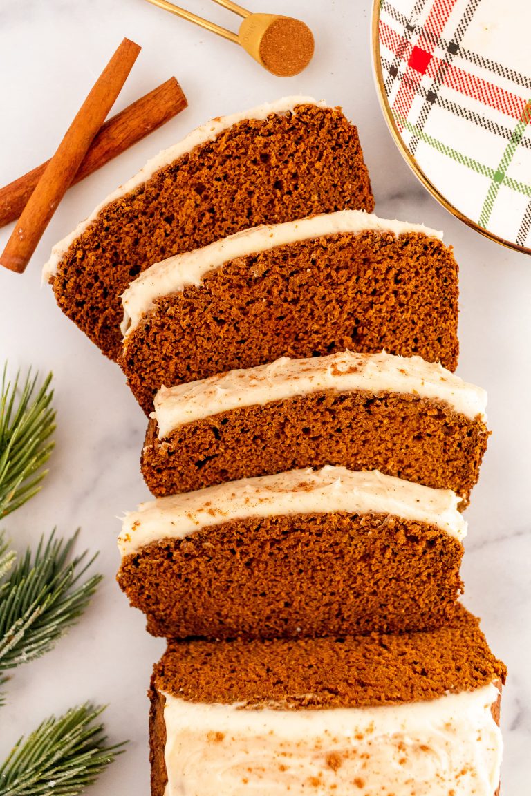 best healthy pumpkin gingerbread loaf