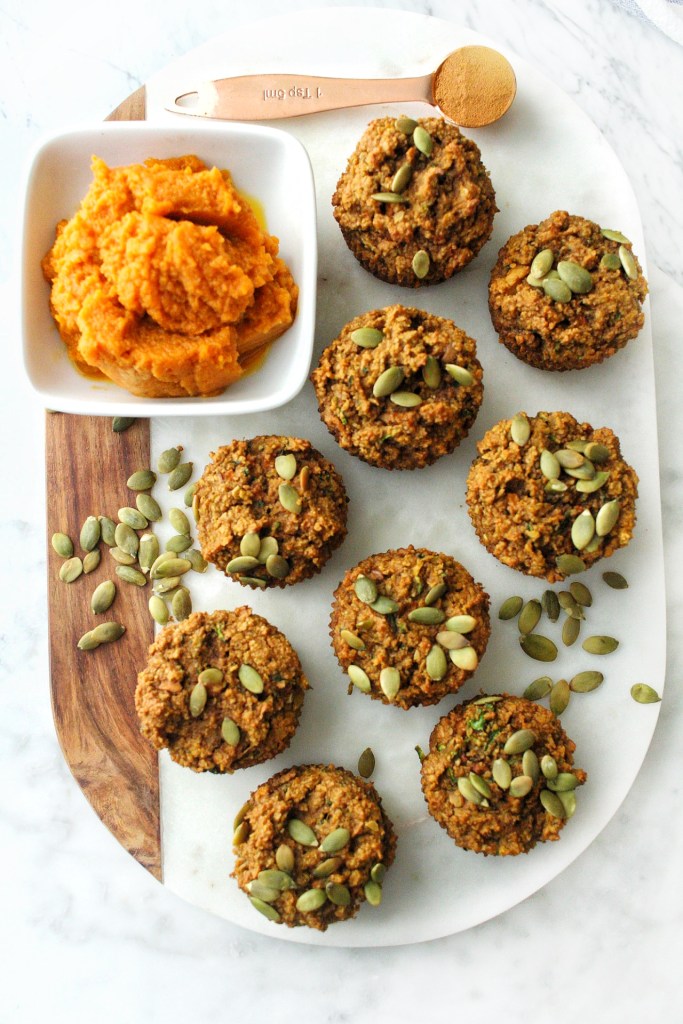 delicious pumpkin morning glory muffins