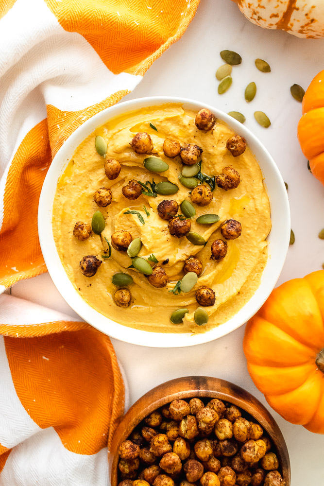 best savory pumpkin hummus