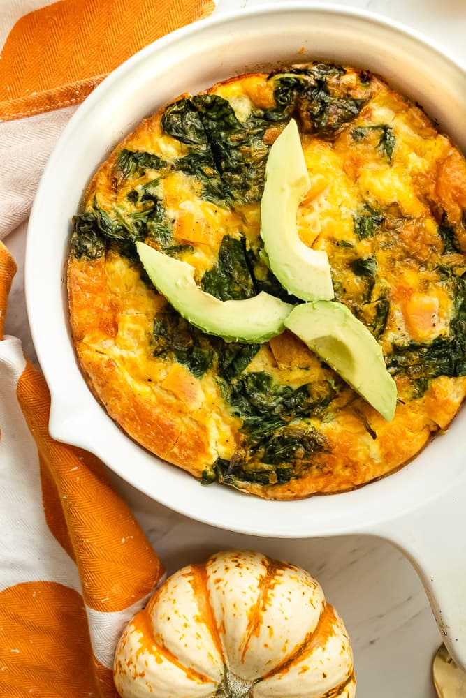 butternut squash egg scramble