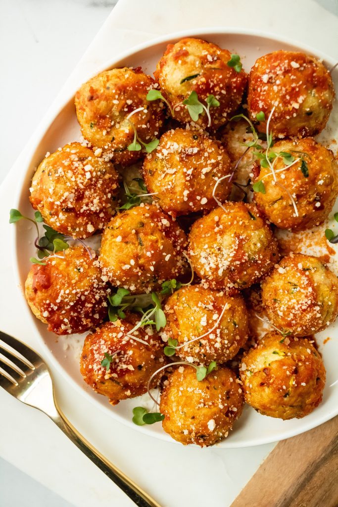 chicken zucchini meatballs