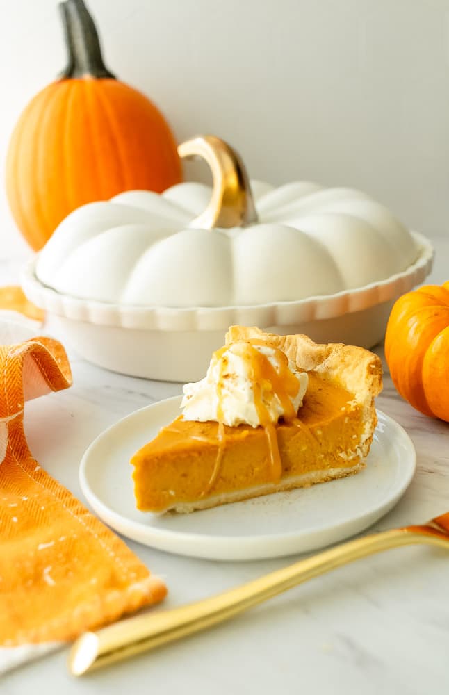 coffee pumpkin pie