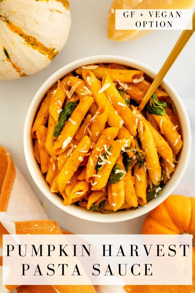 creamy pumpkin pasta sauce