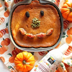 easy crustless pumpkin pie