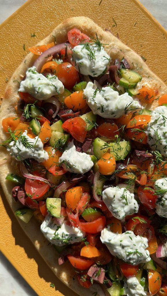 Delicious Greek Flatbread