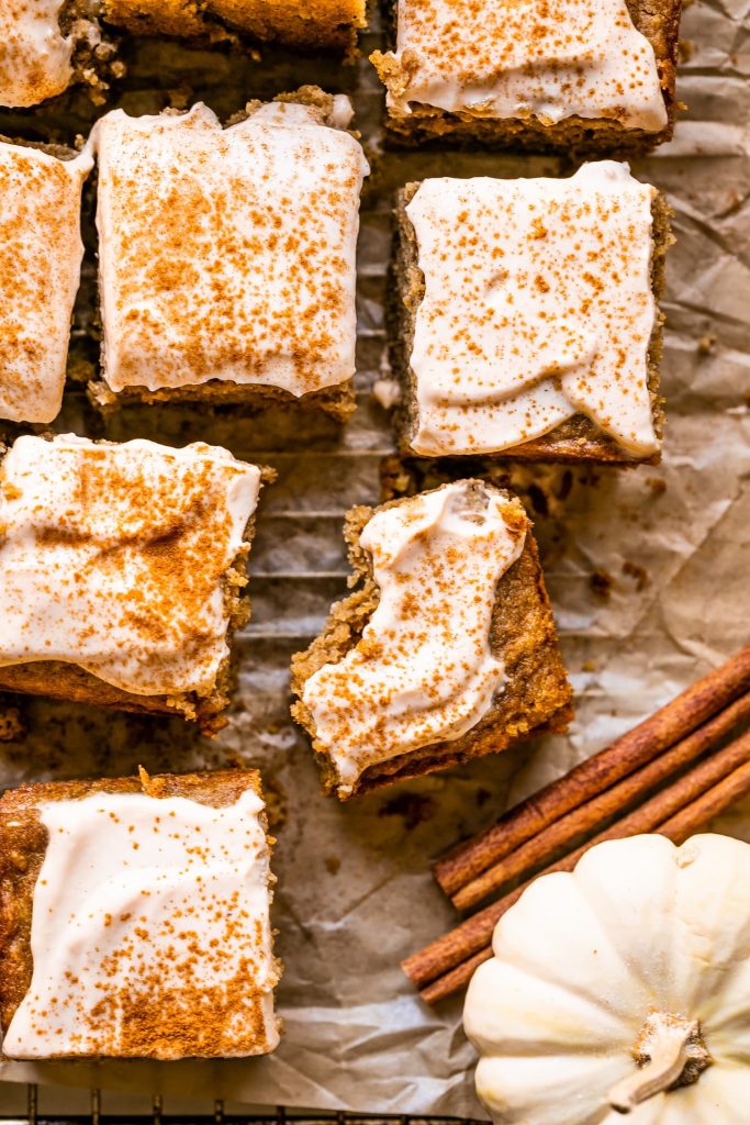 Easy Gluten Free Pumpkin Cake With Cream Cheese Frosting