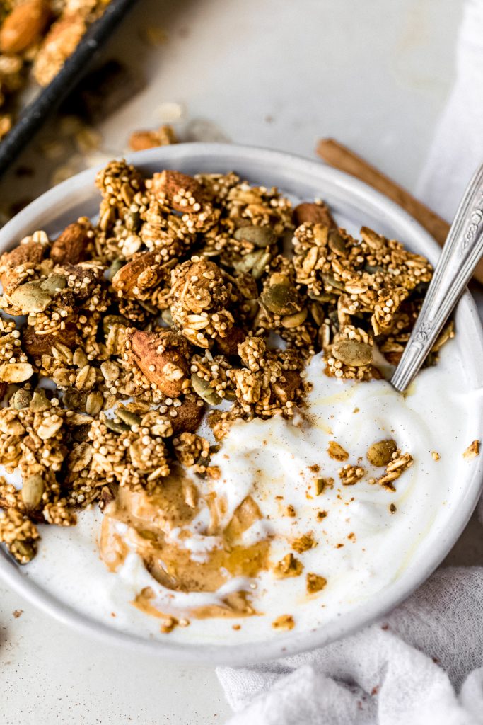 Easy Gluten Free Pumpkin Granola