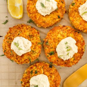 easy lemon dill salmon cakes