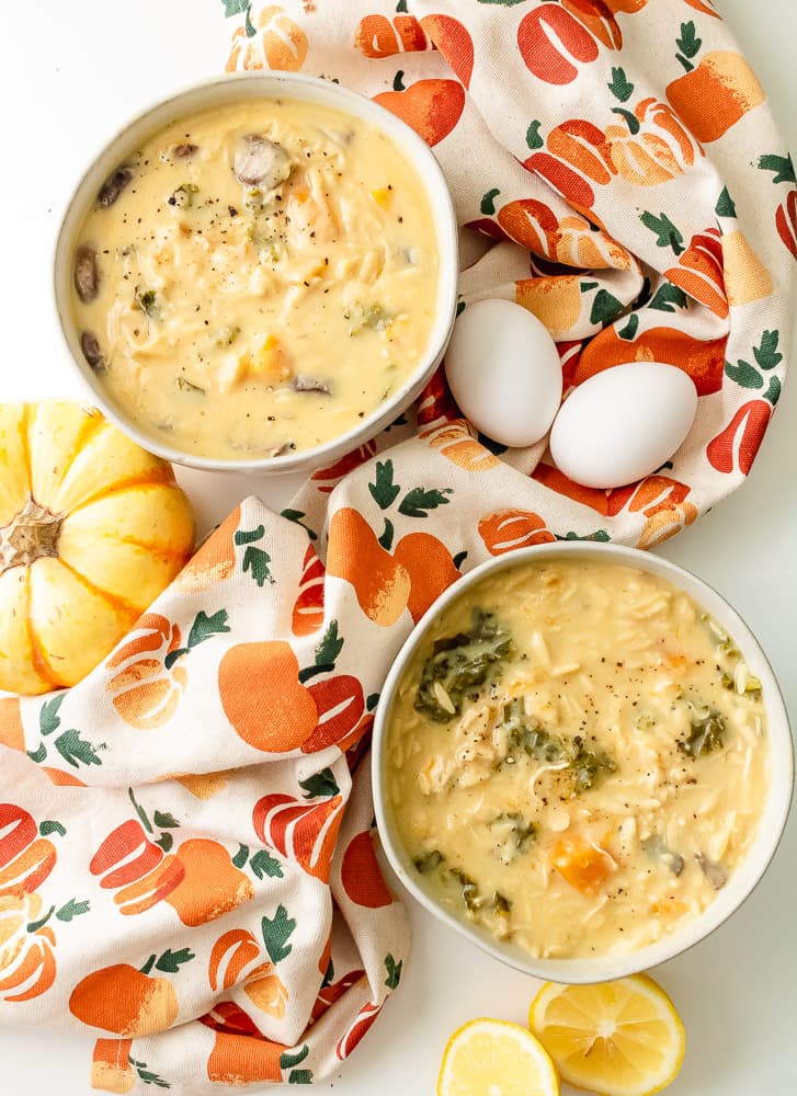 Fall Avgolemono Soup 