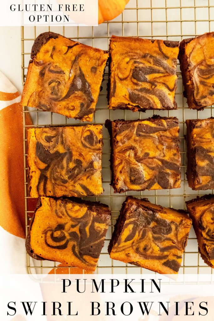 fall brownies 