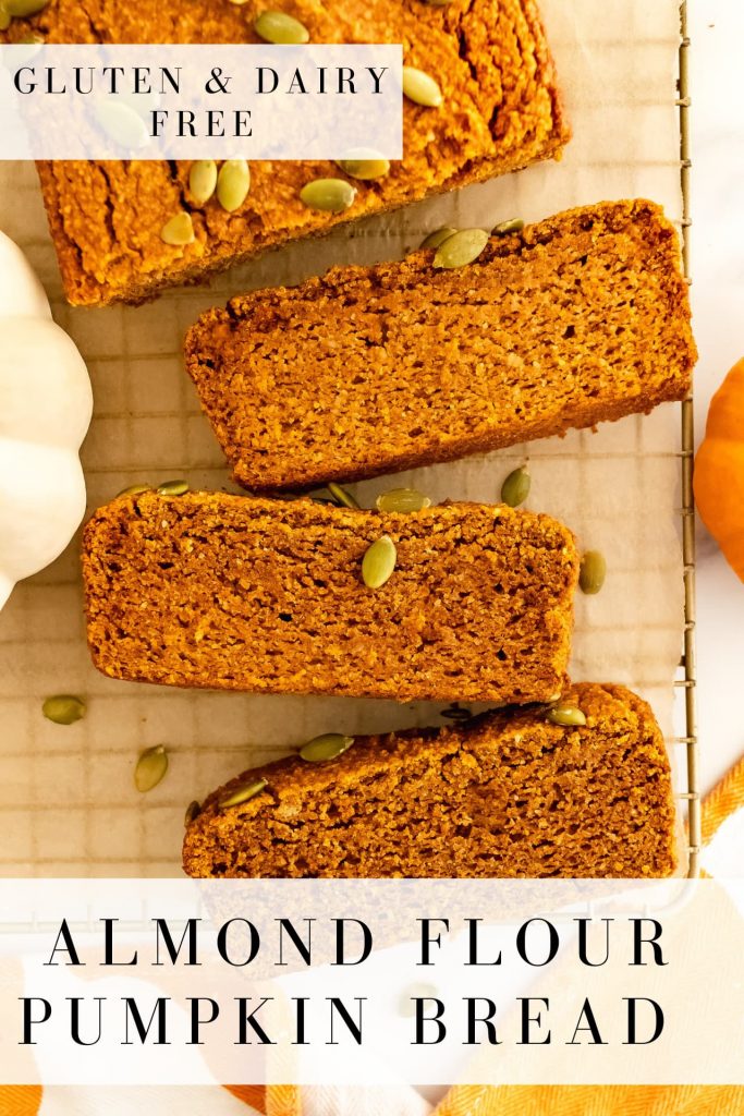 gluten and dairy free pumpkin bread