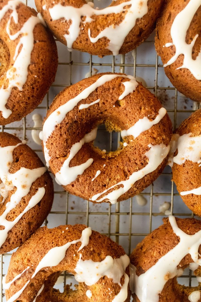 gluten free pumpkin donuts