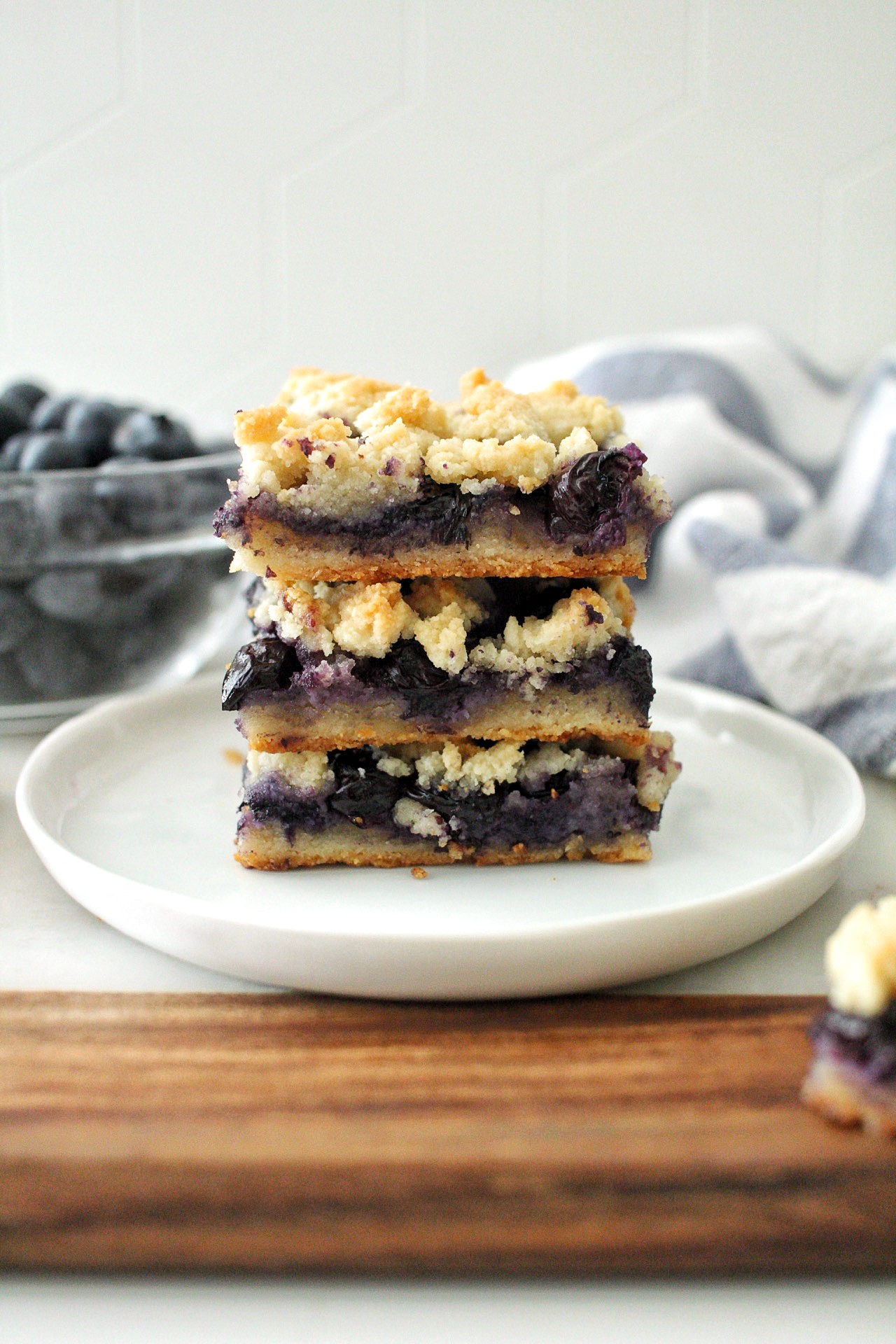 healthy blueberry bars