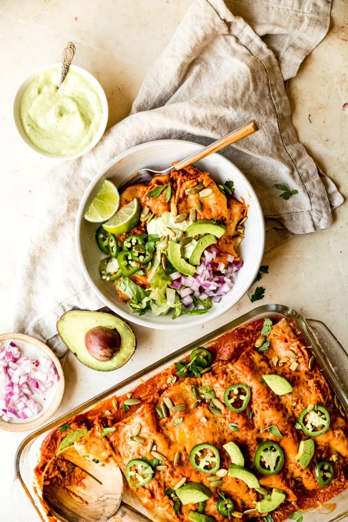 Healthy Pumpkin Enchilada Recipe