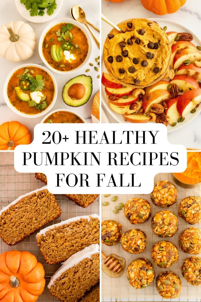 healthy pumpkin recipes for fall 