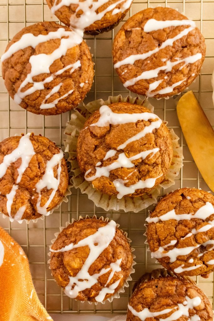 healthy whole wheat pumpkin muffins
