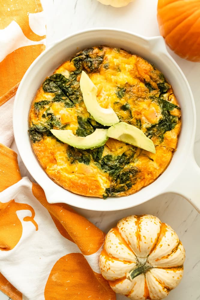 how to make a butternut squash frittata