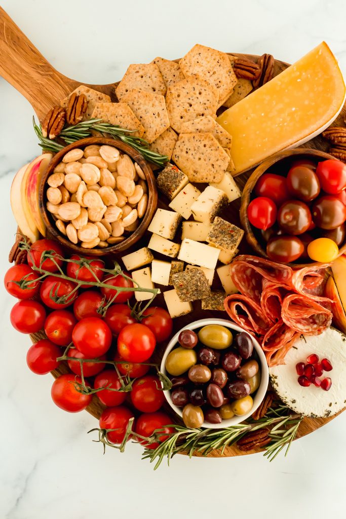 how to make a healthy charcuterie board for two people 