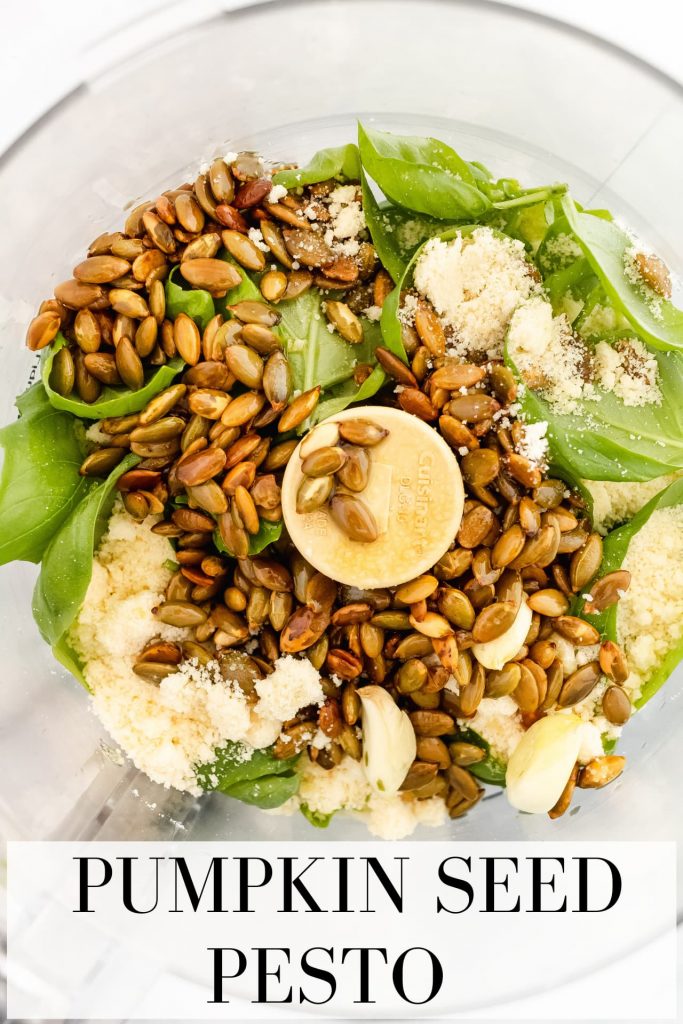 how to make pumpkin seed pesto