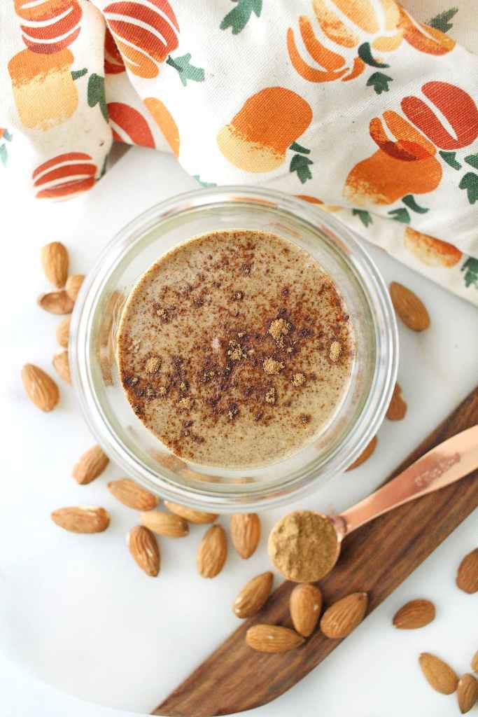 how to make pumpkin spice almond butter
