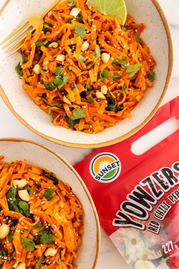 how to make red curry noodles 