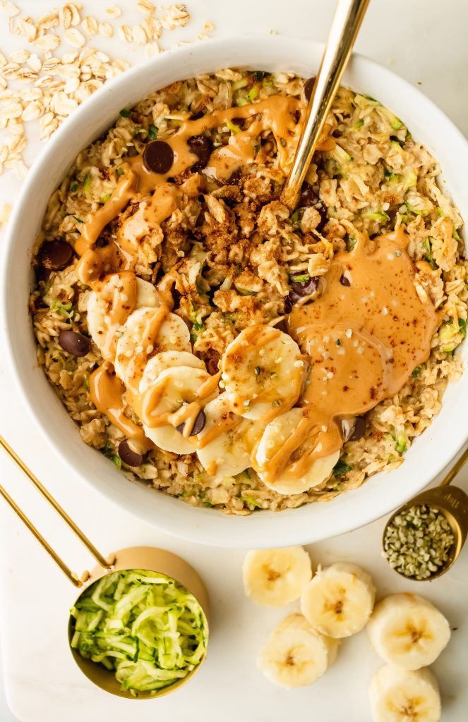 how to make zucchini bread oatmeal 