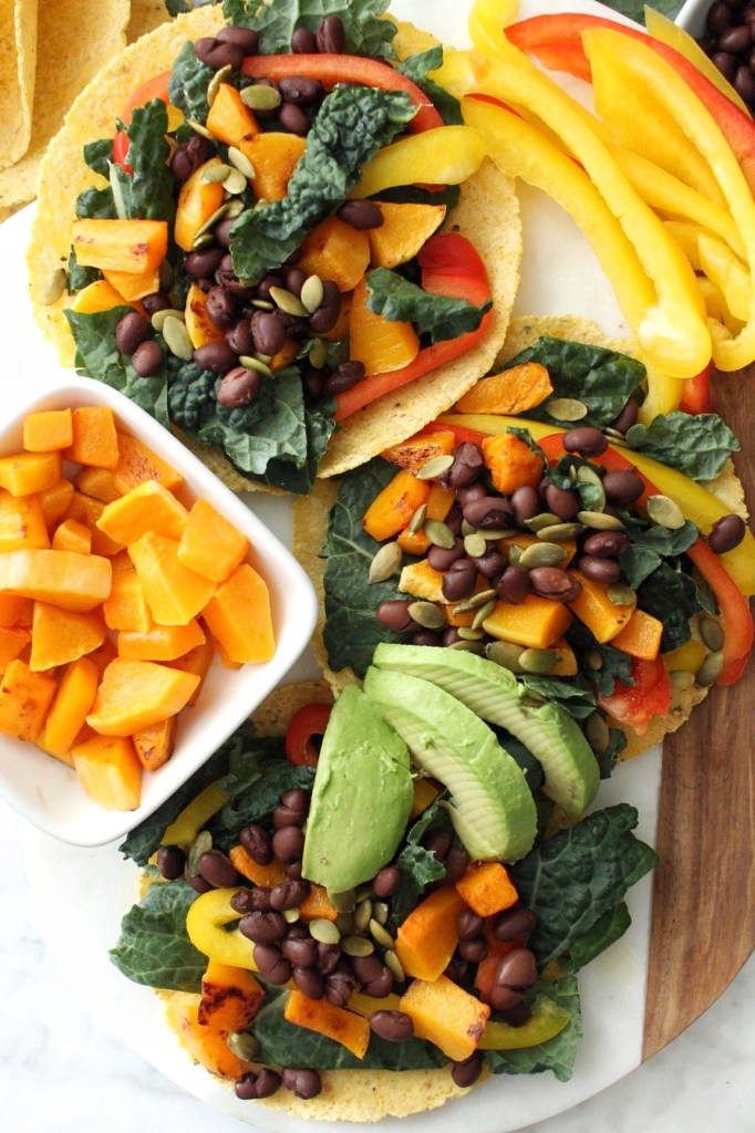 kale tacos