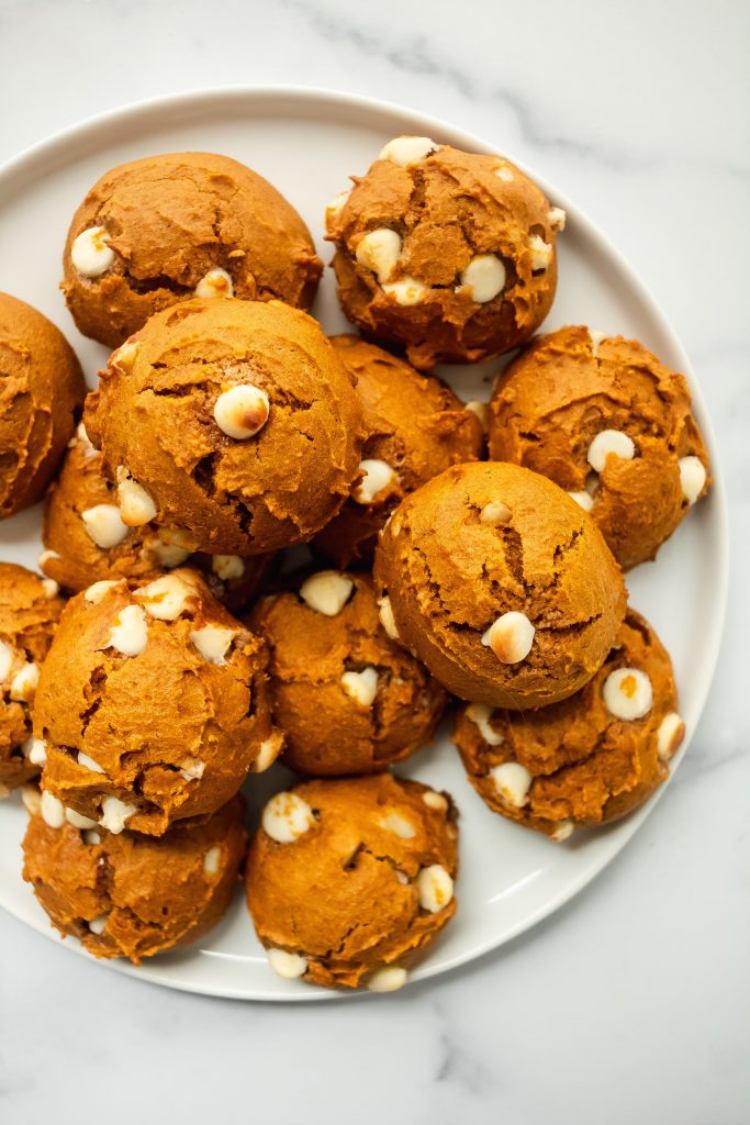 moist and fluffy pumpkin bread cookies 