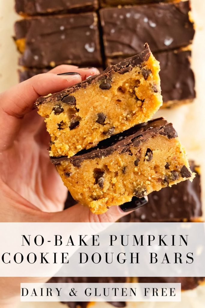 no-bake pumpkin bars