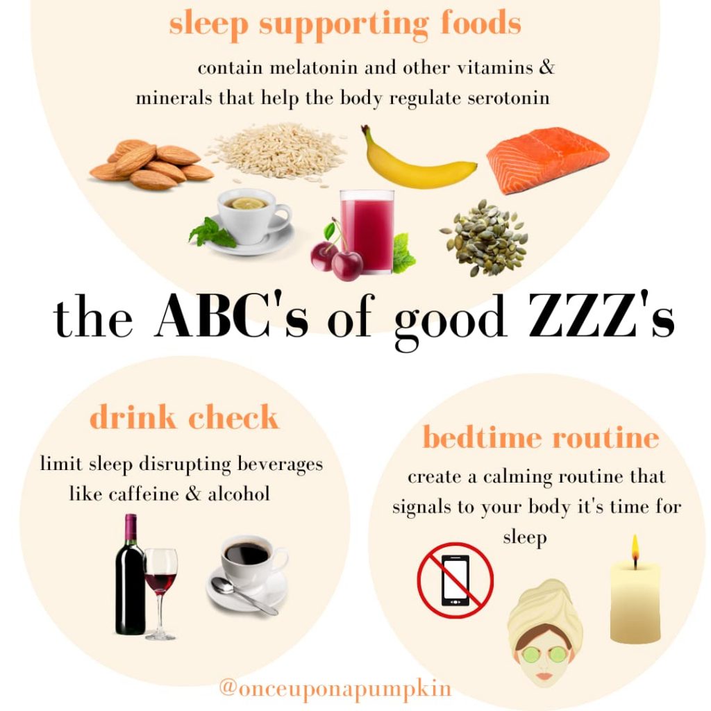 nutrition tips for good sleep