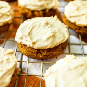 gluten and dairy free pumpkin cookies