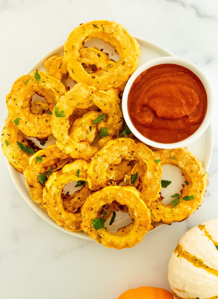parmesan crusted delicata squash recipe 