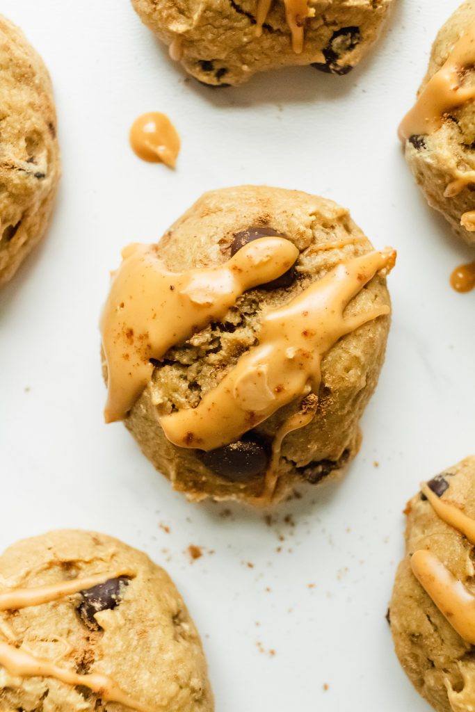 peanut butter oat flour cookies 