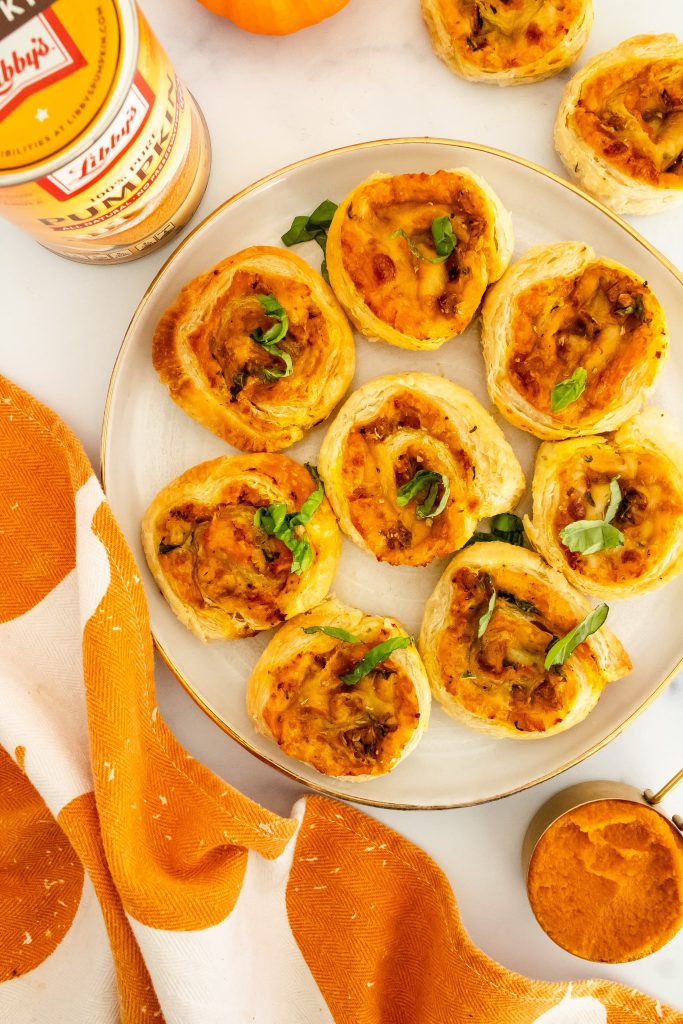 pumpkin appetizer puffs