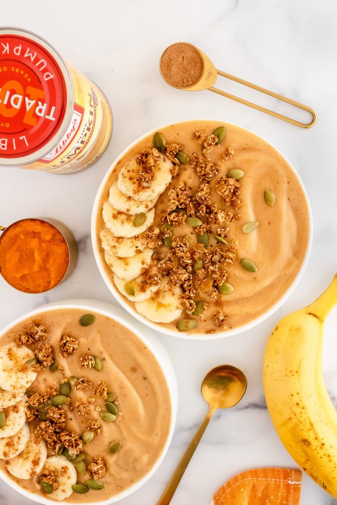 pumpkin breakfast bowl