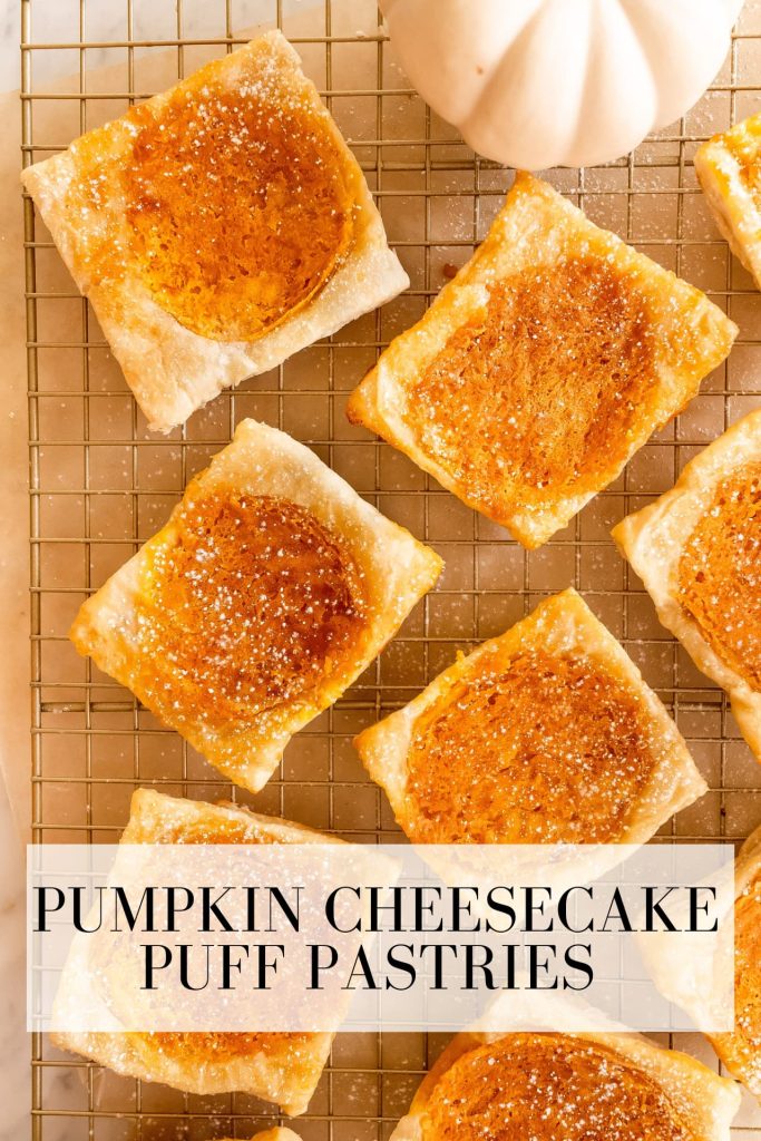 Pumpkin Cream Cheese Puff Pastry