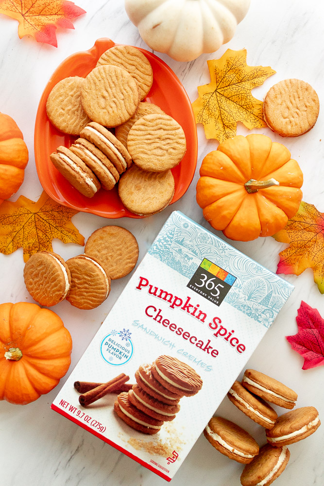 pumpkin creme cookies at whole foods