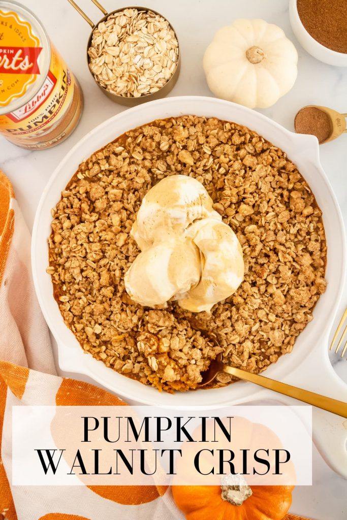 pumpkin crumble