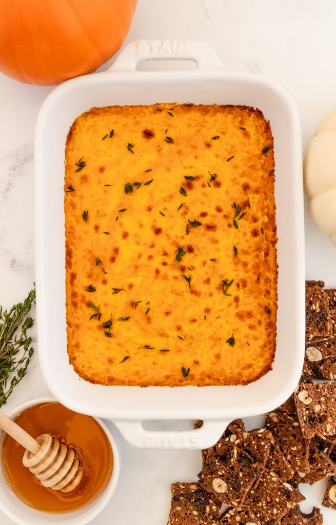 pumpkin goat cheese dip