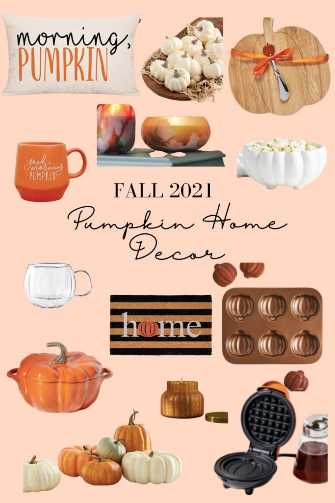 pumpkin home decor for fall 2021