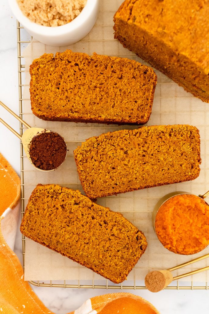pumpkin spice bread recipe