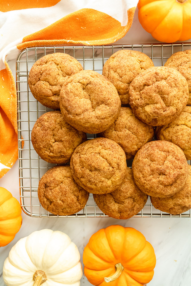 pumpkin spice snickerdoodles