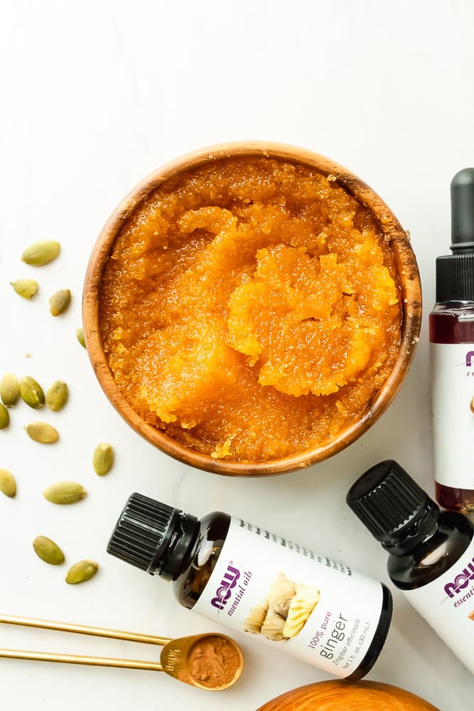 pumpkin sugar scrub