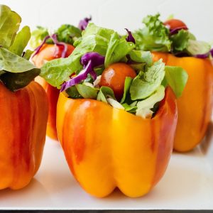 salad stuffed aloha peppers