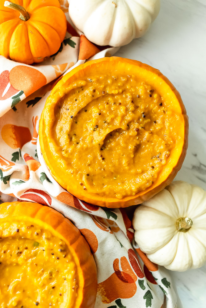 simple and healthy pumpkin soup